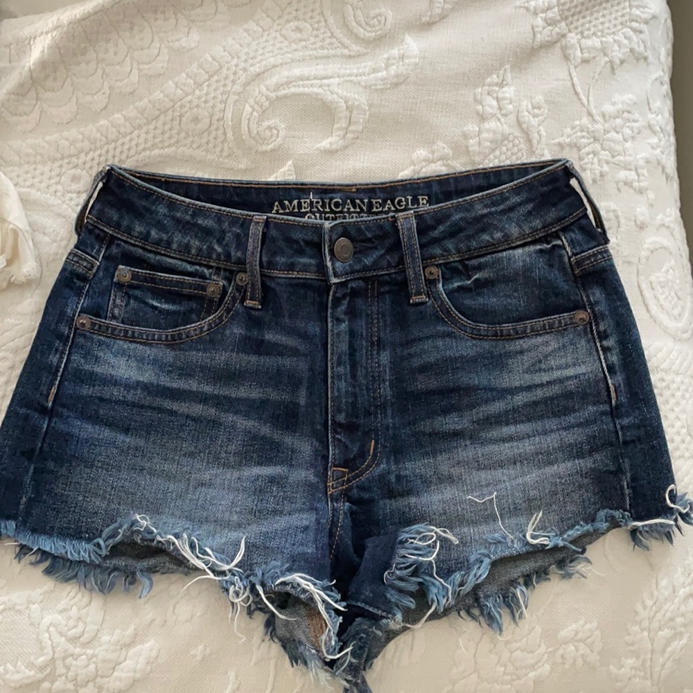 Amercian eagle vintage high waist festival shorts